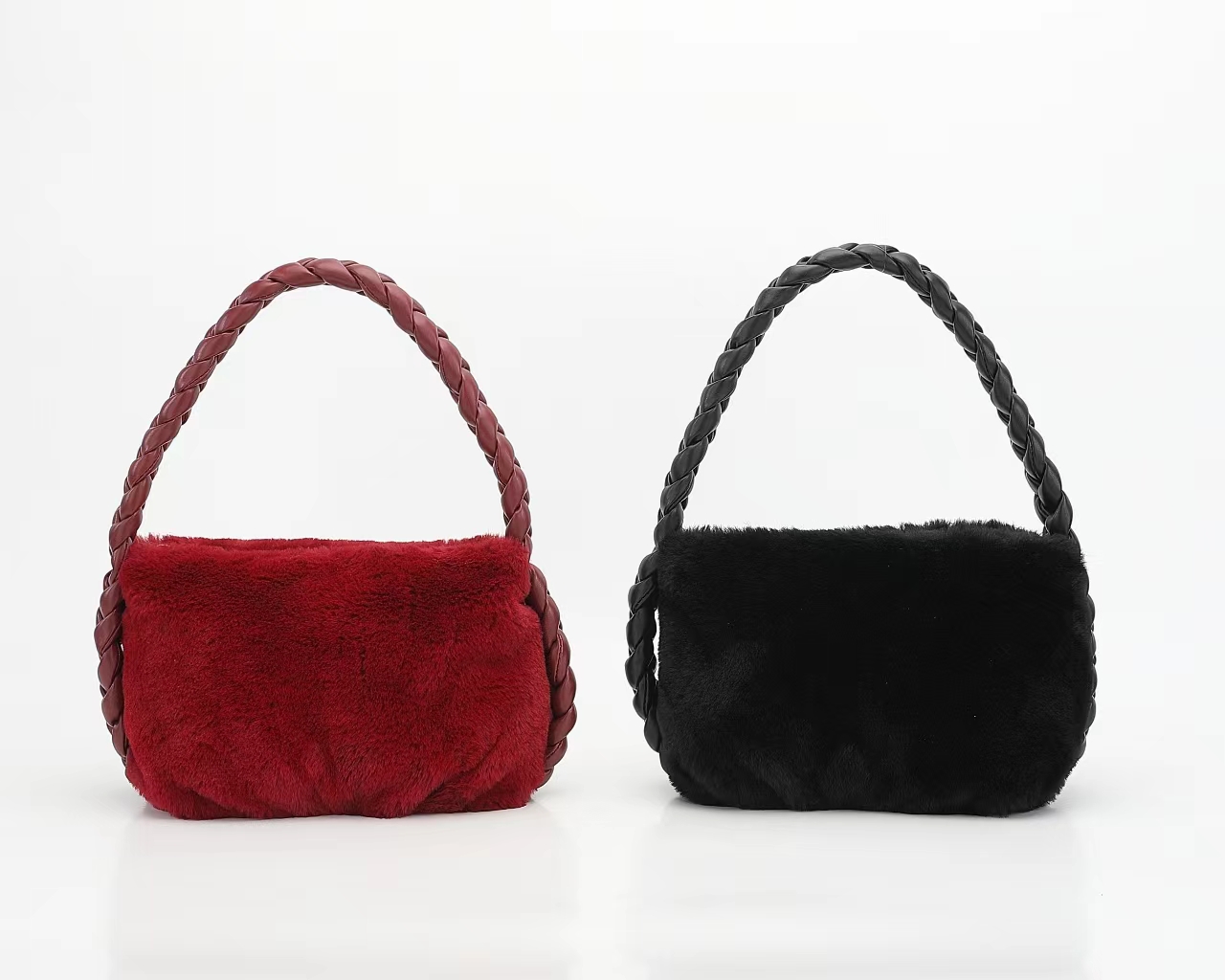 FUR HANDBAGS BACKPACK GEDI HANDBAGS 2024 FASHION